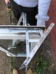 Replacement of window hinges Erith AFTER